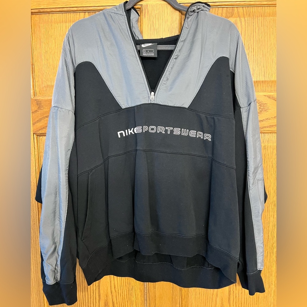 Vintage Nike Sportswear 1/4 zip hoodie
